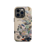 Into the Wild - Dreamy Botanical Art Phone Case Iphone 14 Pro / Matte Iphone Case Abstract Art Dreamy Botanical Art, Psychedelic Garden,