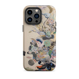 Into the Wild - Dreamy Botanical Art Phone Case Iphone 14 Pro Max / Matte Artistic Iphone Case Dreamy Botanical Art, Psychedelic Garden,