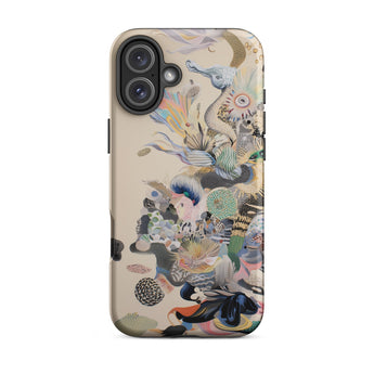 Into the Wild - Dreamy Botanical Art Phone Case Iphone 16 Plus / Matte Artistic Phone Case Dreamy Botanical Art, Psychedelic Garden,