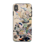 Into the Wild - Dreamy Botanical Art Phone Case Iphone Xs Max / Matte Artistic Phone Case Dreamy Botanical Art, Psychedelic Garden,