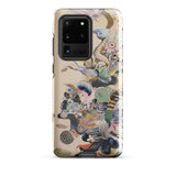 Into the Wild - Dreamy Botanical Art Phone Case Samsung Galaxy S20 Ultra / Gloss Vibrant Intricately Illustrated Surreal Collage Marine,