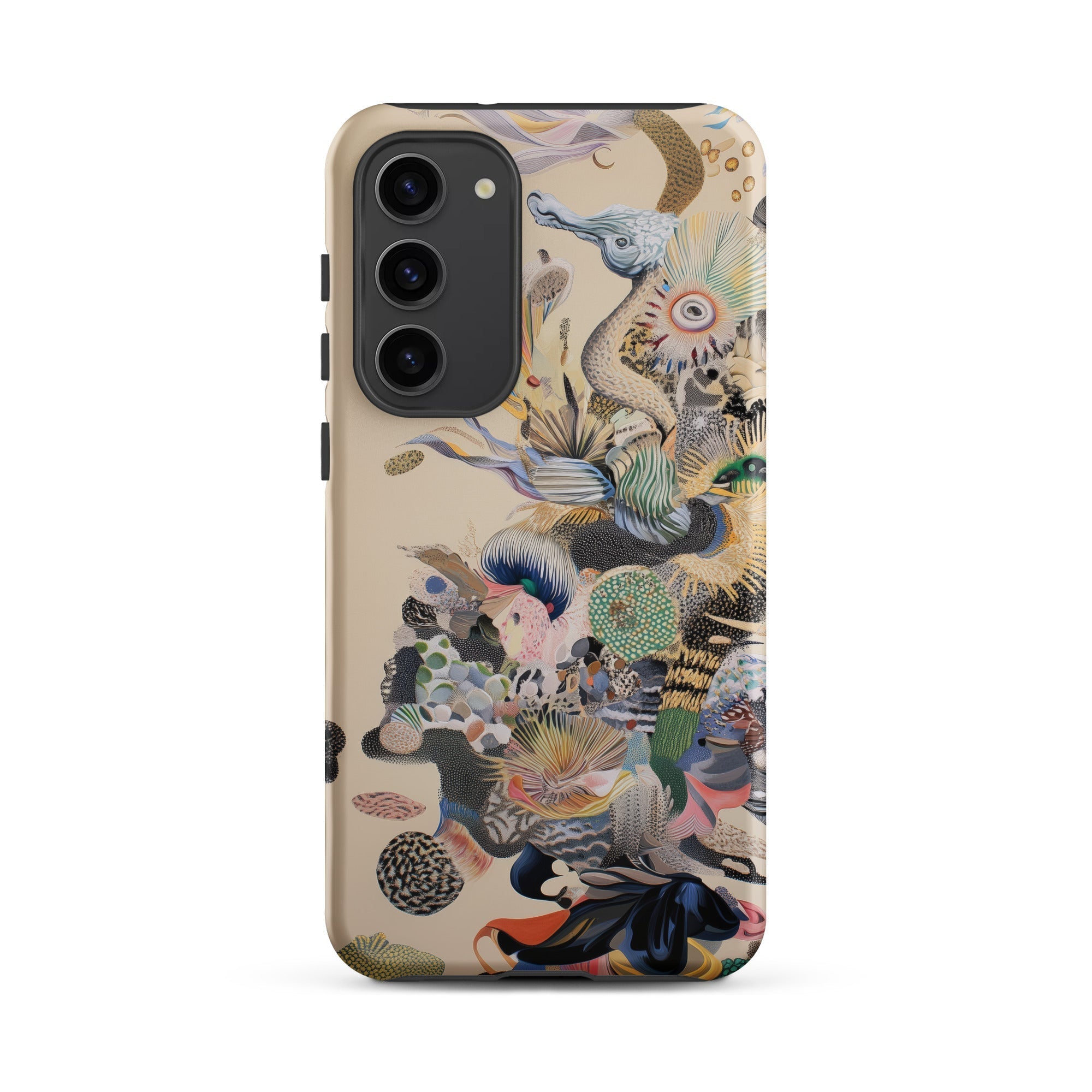 Into the Wild Dreamy Botanical Art Samsung Case, Galaxy S23 Plus / Matte, Phone Case Abstract Colorful Nature Inspired Design
