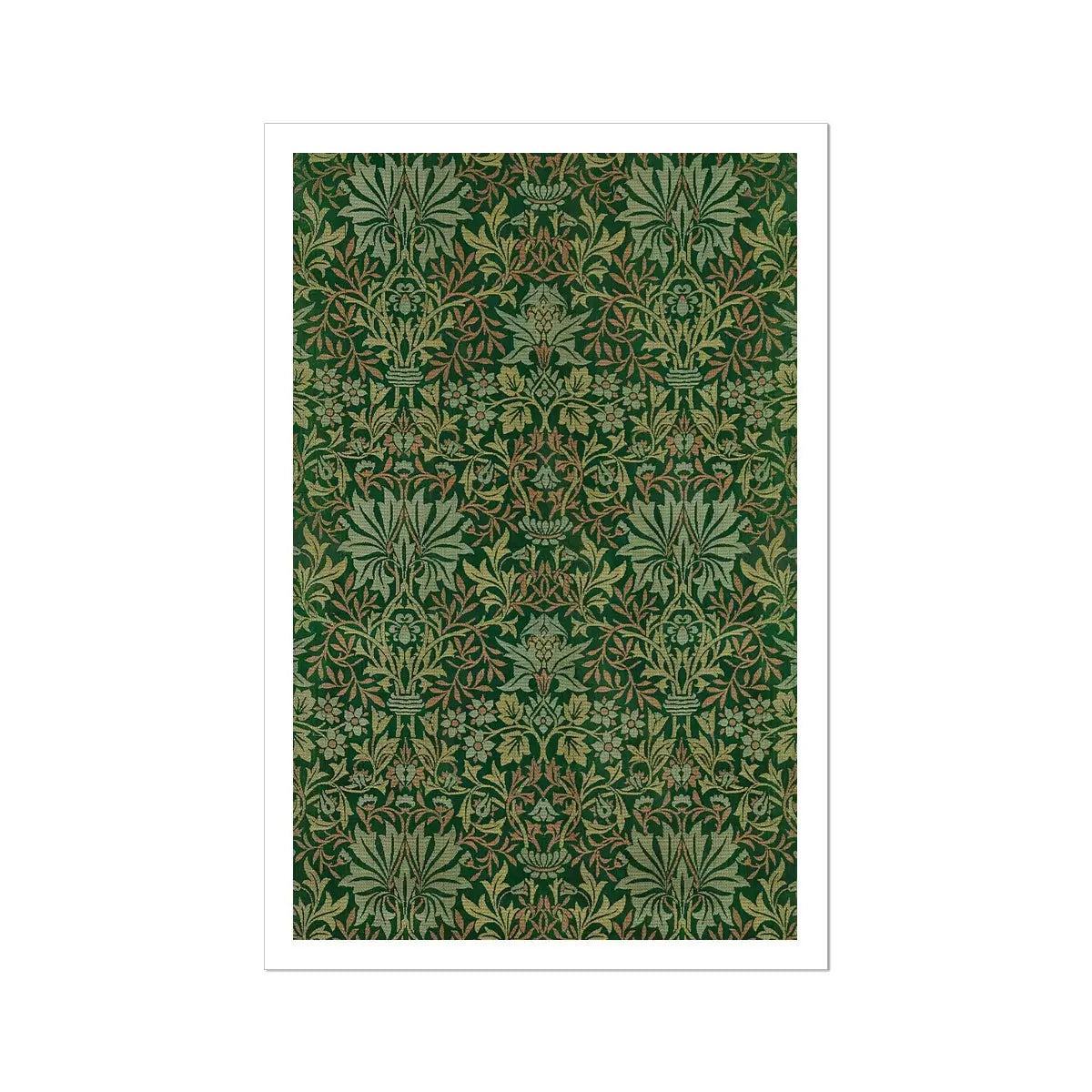 Flower Garden - William Morris Decorative Pattern Art Print Posters Prints & Visual Artwork