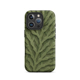 Coque Iphone Motif Feuille Verte Intriquée, 16 Pro / Mat, Coques de Téléphone Portable, Toby Leon