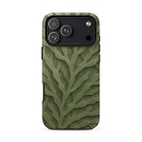 Coque Iphone Motif Feuille Verte Intriquée, 17 Pro Max / Mat, Coques de Téléphone Portable, Toby Leon