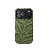 Coque Iphone Motif Feuille Verte Intriquée, 17 Pro / Mat, Coques de Téléphone Portable, Toby Leon
