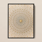 Divine Order - Islamic Art Aesthetic Pattern Framed Canvas Posters Prints & Visual Artwork