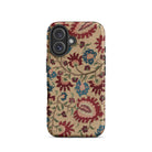 Ionian Islands Embroidery Textile Folk Art Iphone Case, 16 / Matte, Floral Patterned Phone Case