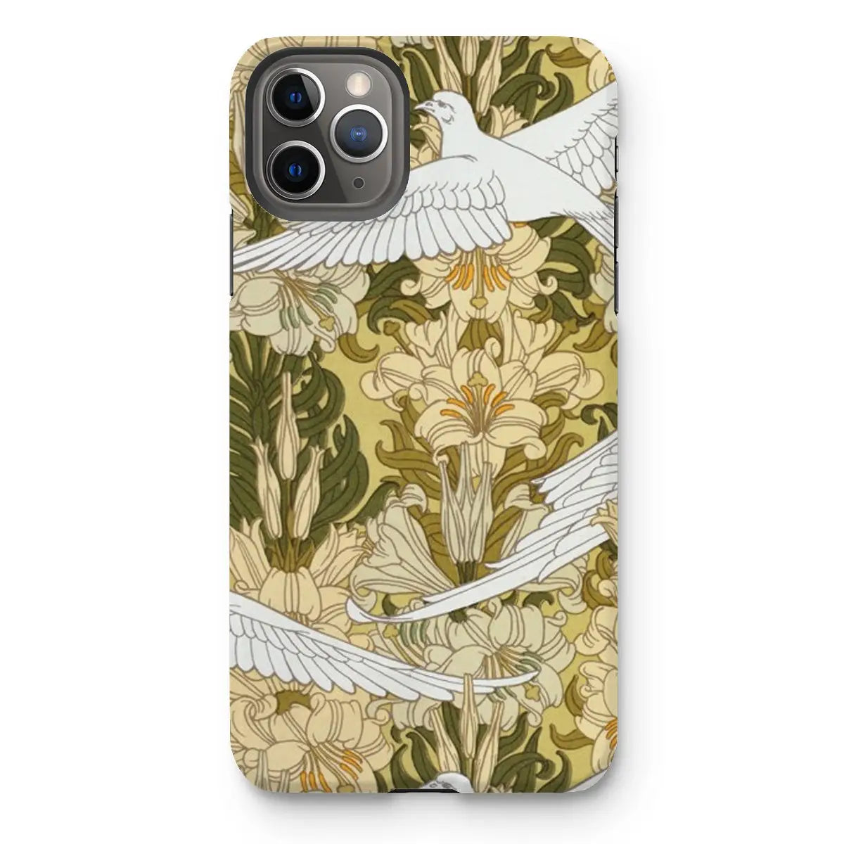 Colombes et Lis - Maurice Pillard Verneuil Bird Art Iphone Case 11 Pro Max / Matte Mobile Phone Cases