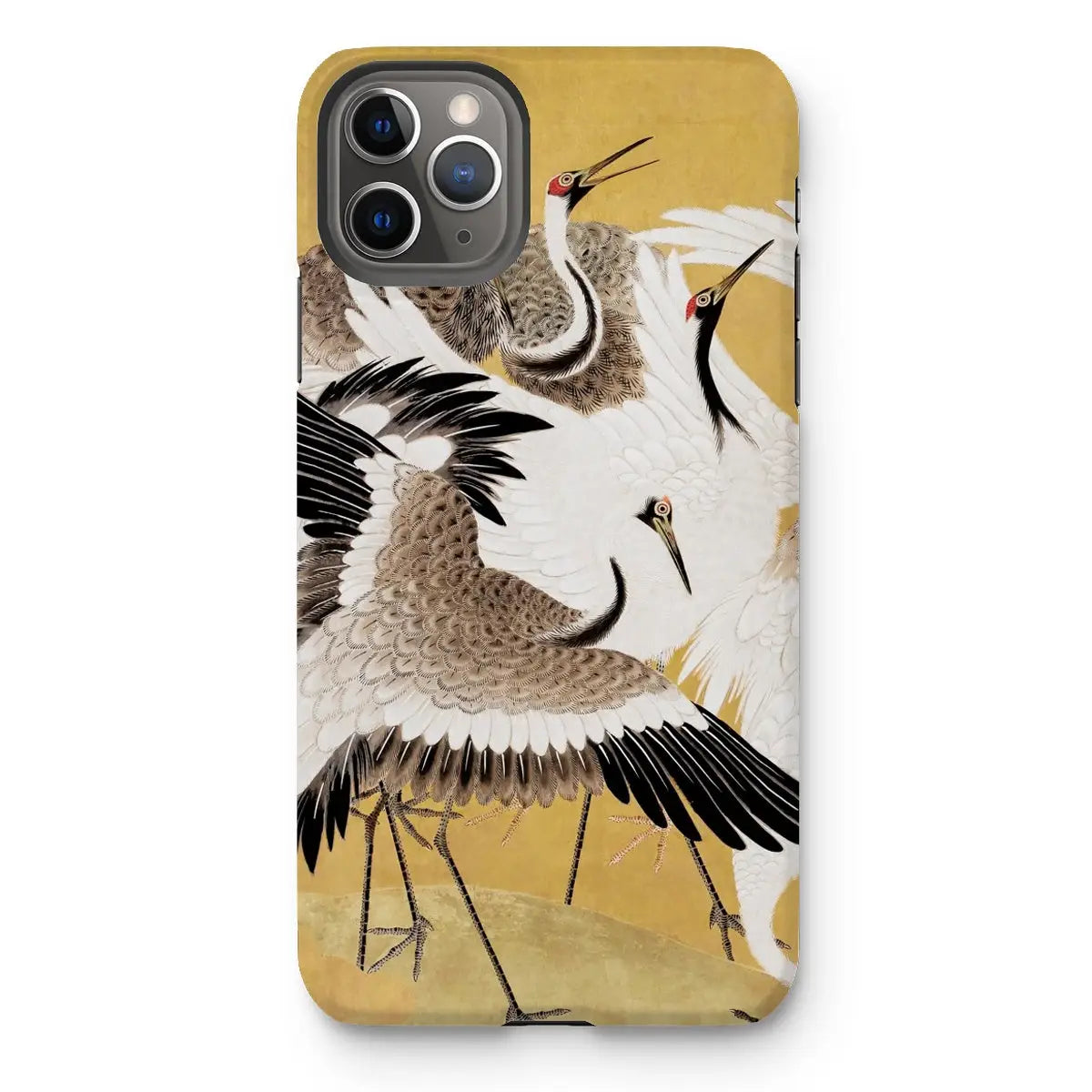 Flock of Cranes - Ishida Yūtei Edo Art Iphone Case 11 Pro Max / Matte Mobile Phone Cases