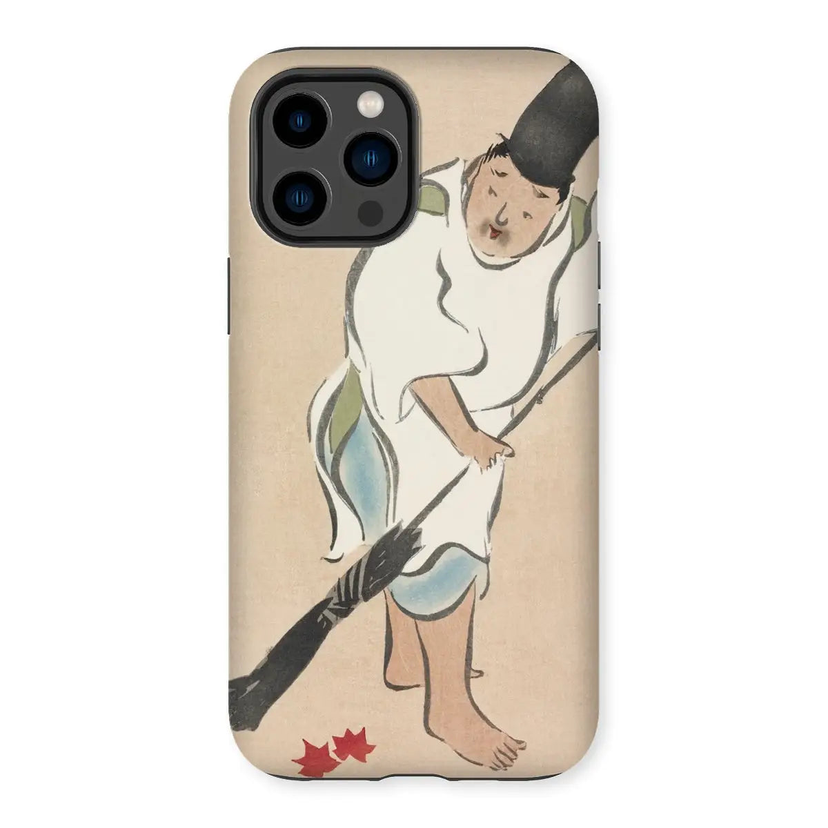 Raking - Kamisaka Sekka Rinpa Art Iphone Case 14 Pro Max / Matte Mobile Phone Cases