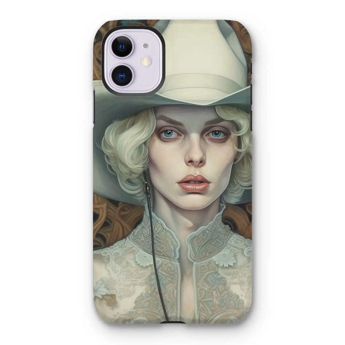 Winnie - Sapphic Femme Cowgirl Iphone Case 11 / Matte Mobile Phone Cases