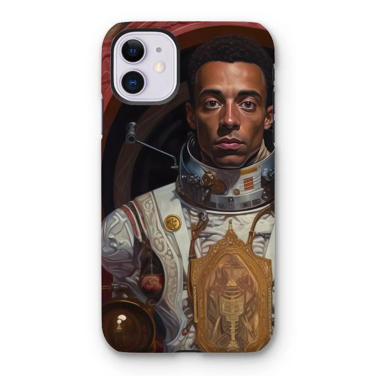 Amari - Gay Black Astronaut Iphone Case 11 / Matte Mobile Phone Cases