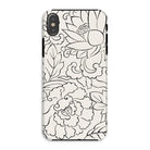 Black & White Florals - Taguchi Tomoki Iphone Case Xs / Matte Mobile Phone Cases