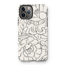 Black & White Florals - Taguchi Tomoki Iphone Case 11 Pro / Matte Mobile Phone Cases