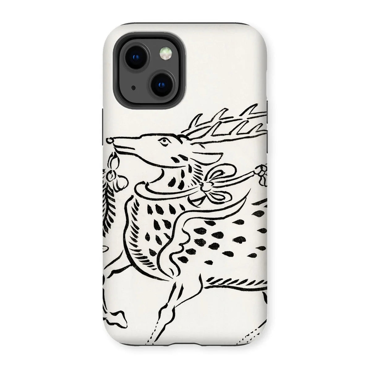 Japanese Deer - Taguchi Tomoki Edo Art Iphone Case 13 / Matte Mobile Phone Cases