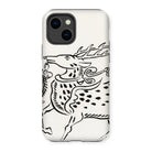 Japanese Deer - Taguchi Tomoki Edo Art Iphone Case 14 / Matte Mobile Phone Cases