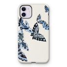 Japanese Blue Butterflies - Kamisaka Sekka Iphone Case 11 / Matte Mobile Phone Cases