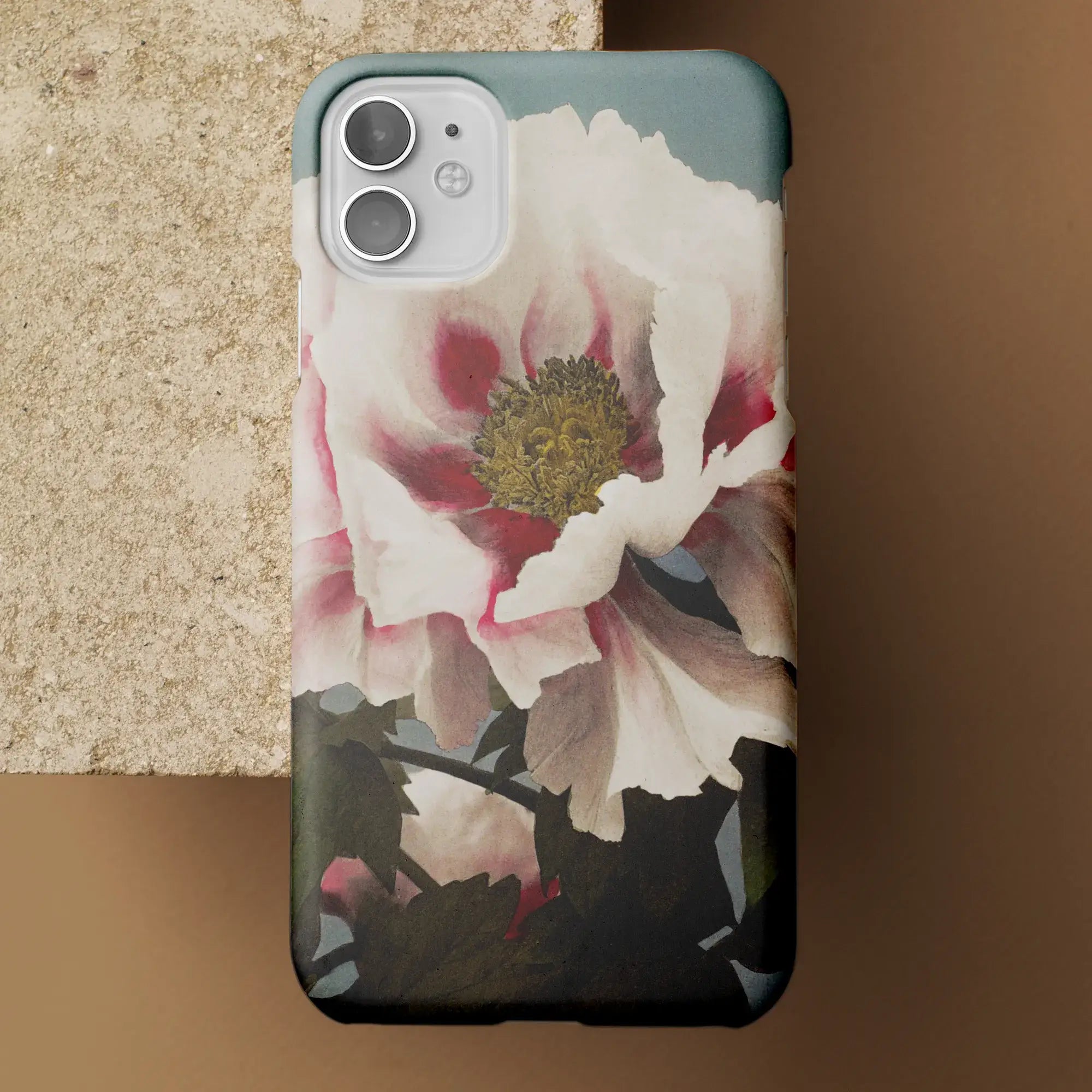 Pink Peony - Kazumasa Ogawa Floral Iphone Case Mobile Phone Cases