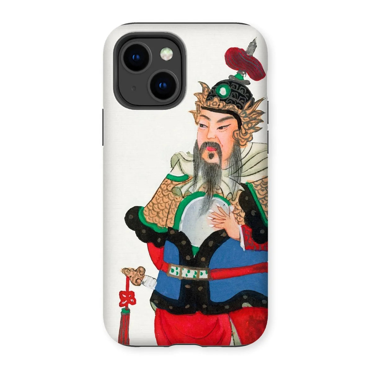 Military Commander - Qing Dynasty Art Iphone Case 14 / Matte Mobile Phone Cases