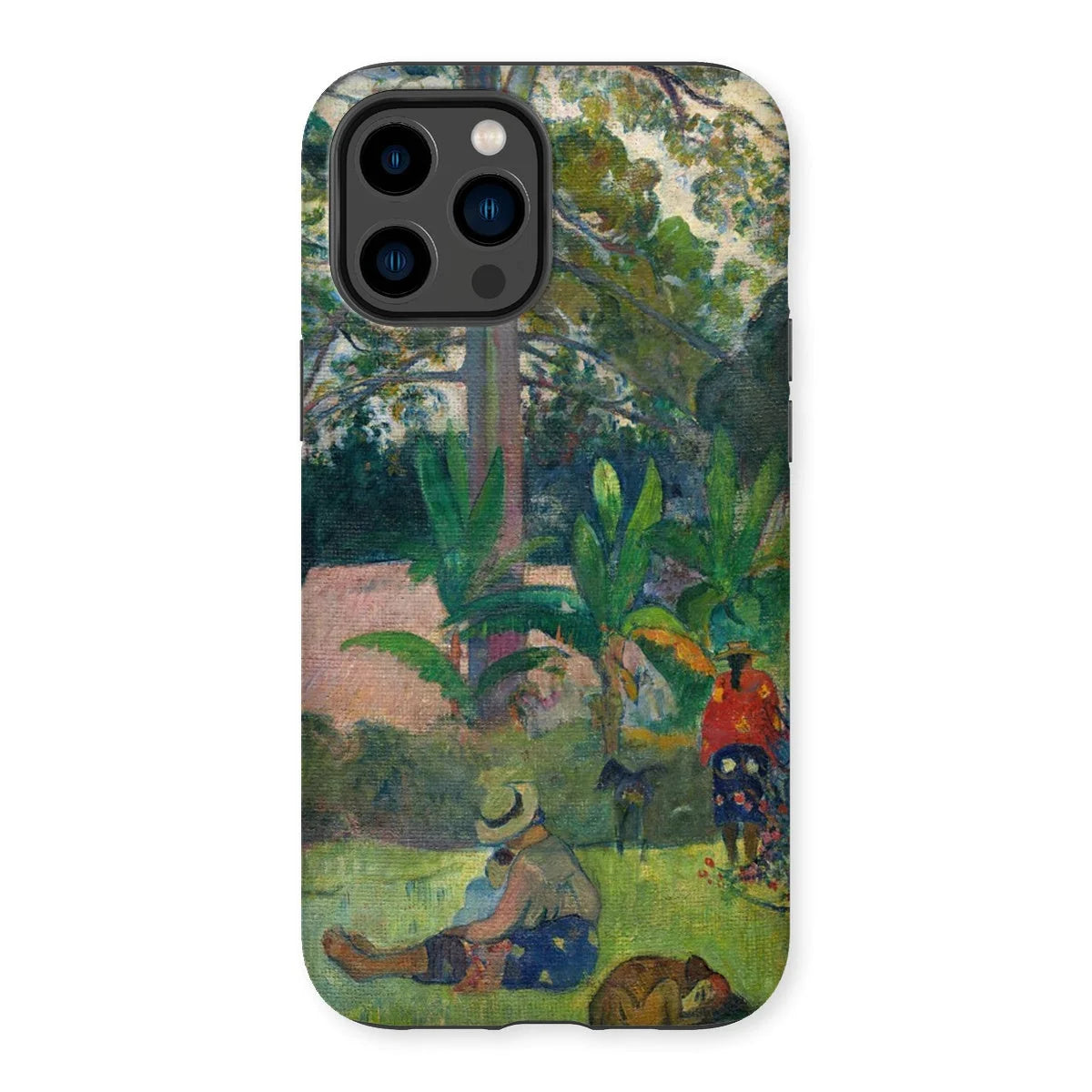 The Big Tree - Paul Gauguin Iphone Case 14 Pro Max / Matte Mobile Phone Cases