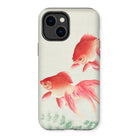 Two Goldfish - Ohara Koson Kacho-e Shin-hanga Iphone Case 14 Plus / Matte Mobile Phone Cases