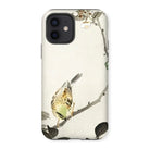 Bird on Branch - Ohara Koson Shin-hanga Art Iphone Case 12 / Matte Mobile Phone Cases