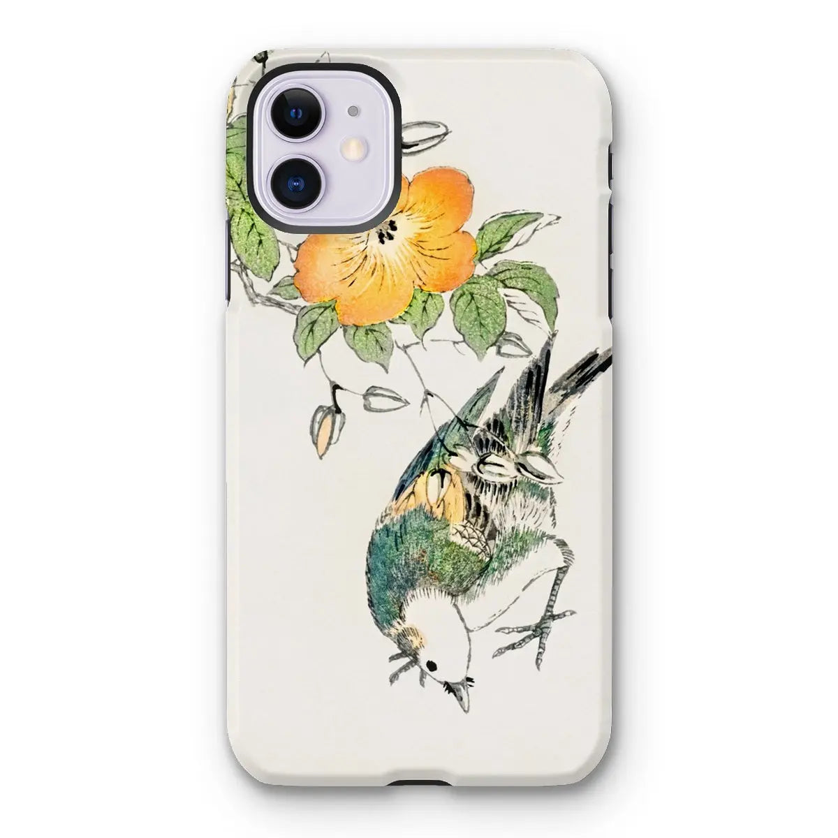 Gray Starling - Numata Kashu Kacho-e Iphone Case 11 / Matte Mobile Phone Cases