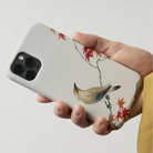 Bird on Maple - Ohara Koson Japanese Kachō-e Iphone Case Mobile Phone Cases