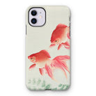 Two Goldfish - Ohara Koson Kacho-e Shin-hanga Iphone Case 11 / Matte Mobile Phone Cases