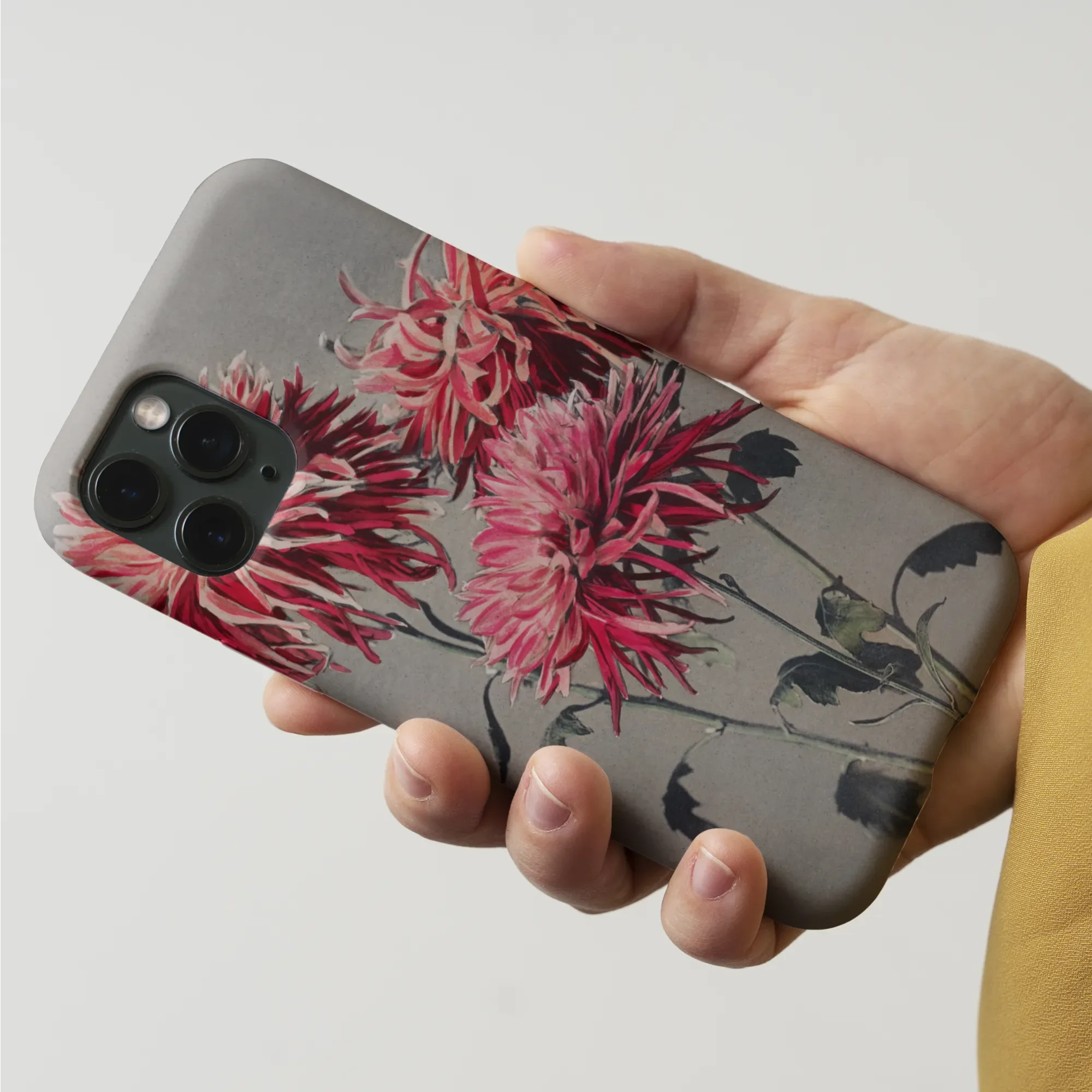 Asa–dsuma–bune - Kazumasa Ogawa Floral Iphone Case Mobile Phone Cases