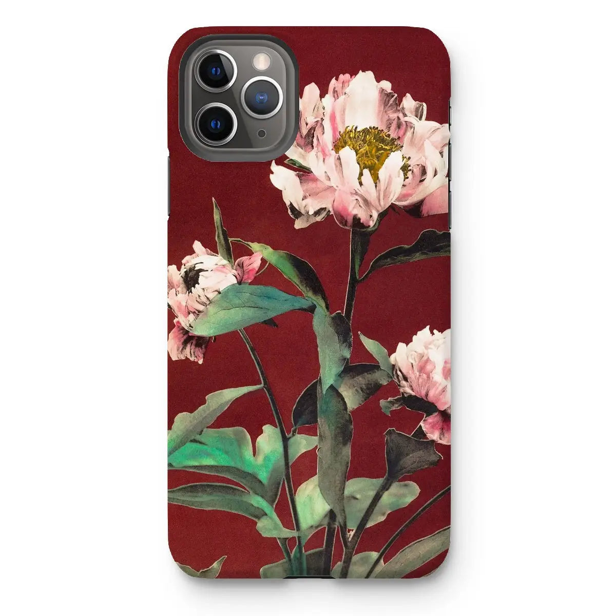 Pink Peonies - Kazumasa Ogawa Floral Iphone Case 11 Pro Max / Matte Mobile Phone Cases