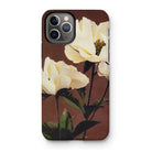 White Peony - Kazumasa Ogawa Floral Photo Art Iphone Case 11 Pro / Matte Mobile Phone Cases