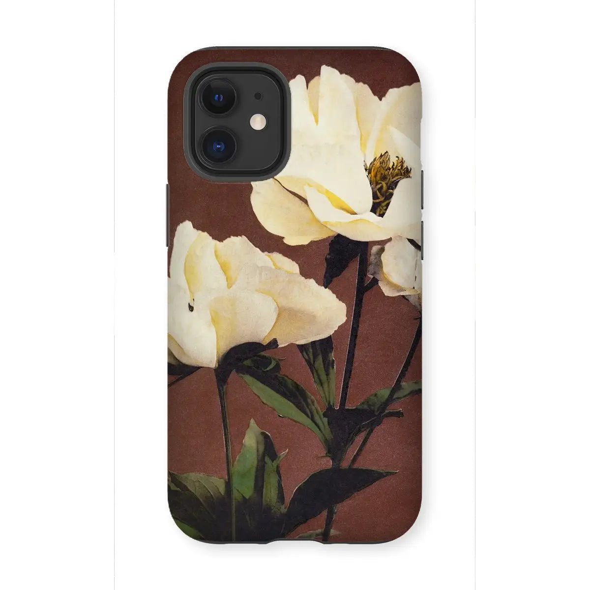 White Peony - Kazumasa Ogawa Floral Iphone Case 12 Mini / Matte Mobile Phone Cases