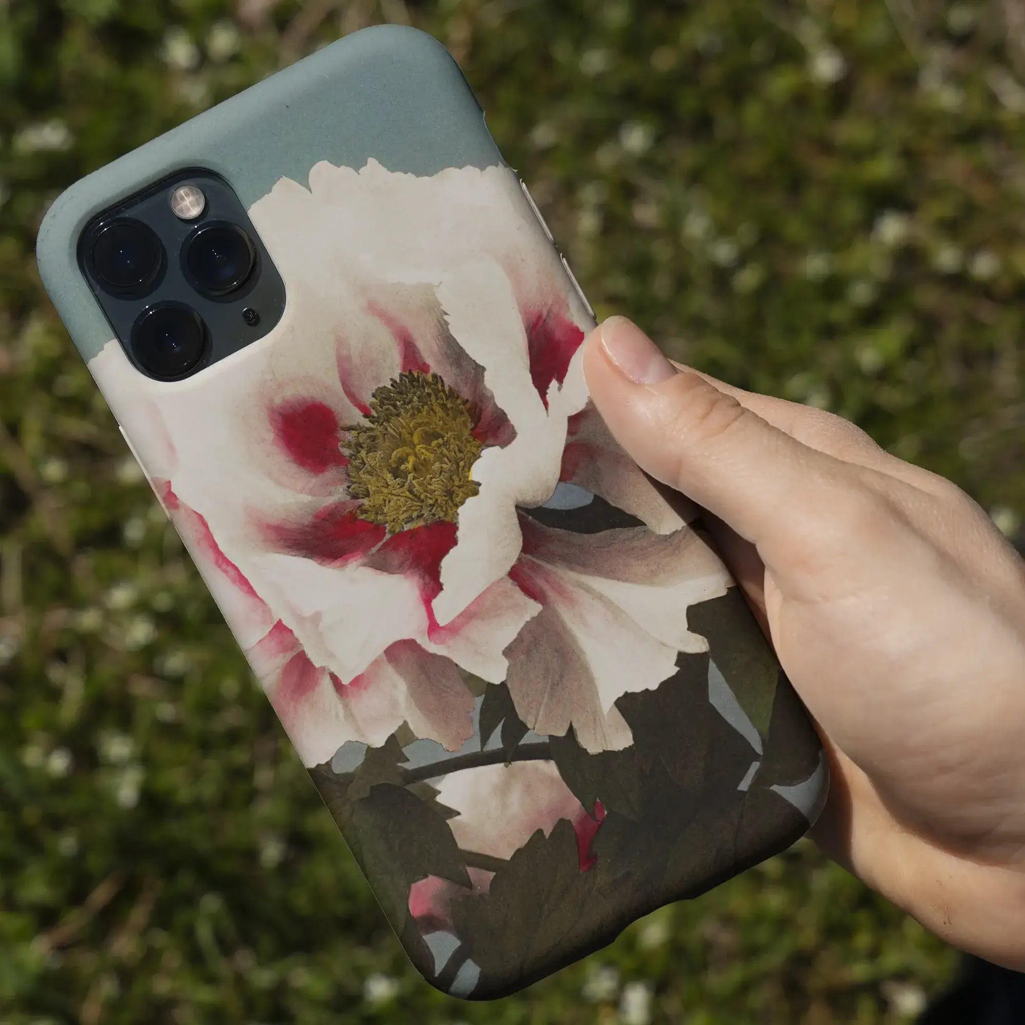 Pink Peony - Kazumasa Ogawa Floral Iphone Case Mobile Phone Cases