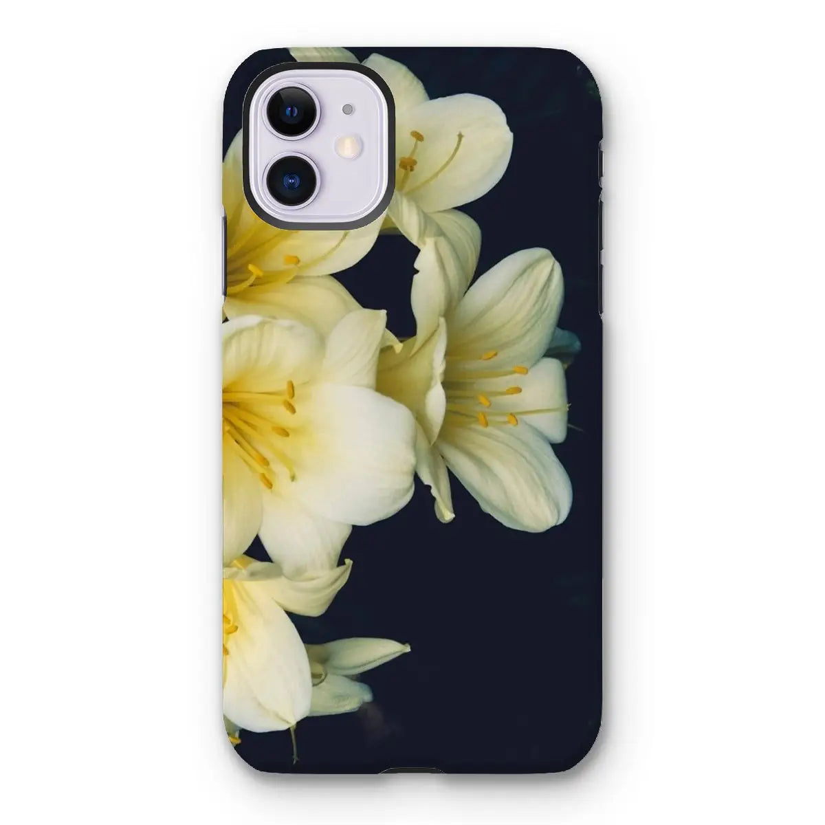 Flower Power too - Yellow Clivia Miniata Iphone Case 11 / Matte Mobile Phone Cases