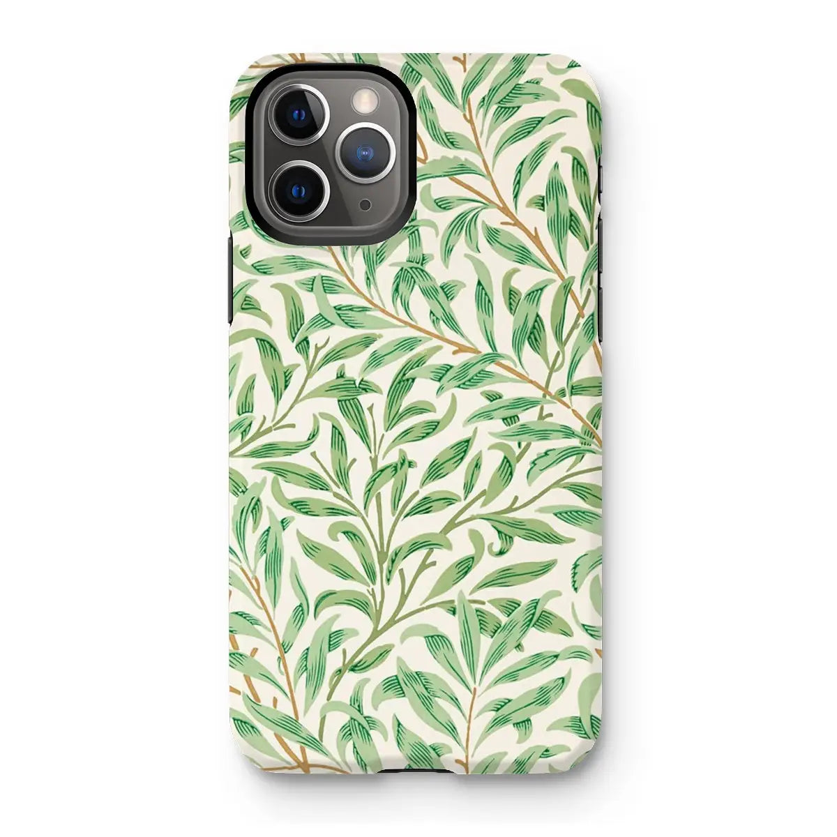 Willow Bough - William Morris Leaf Motif Pattern Iphone Case 11 Pro / Matte Mobile Phone Cases