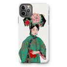 Noblewoman - Qing Dynasty Art Iphone Case 11 Pro Max / Matte Mobile Phone Cases