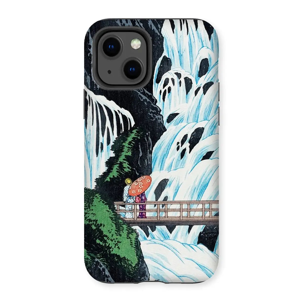 Shiragumo Waterfall - Hiroaki Takahashi Shin-hanga Iphone Case 13 / Matte Mobile Phone Cases