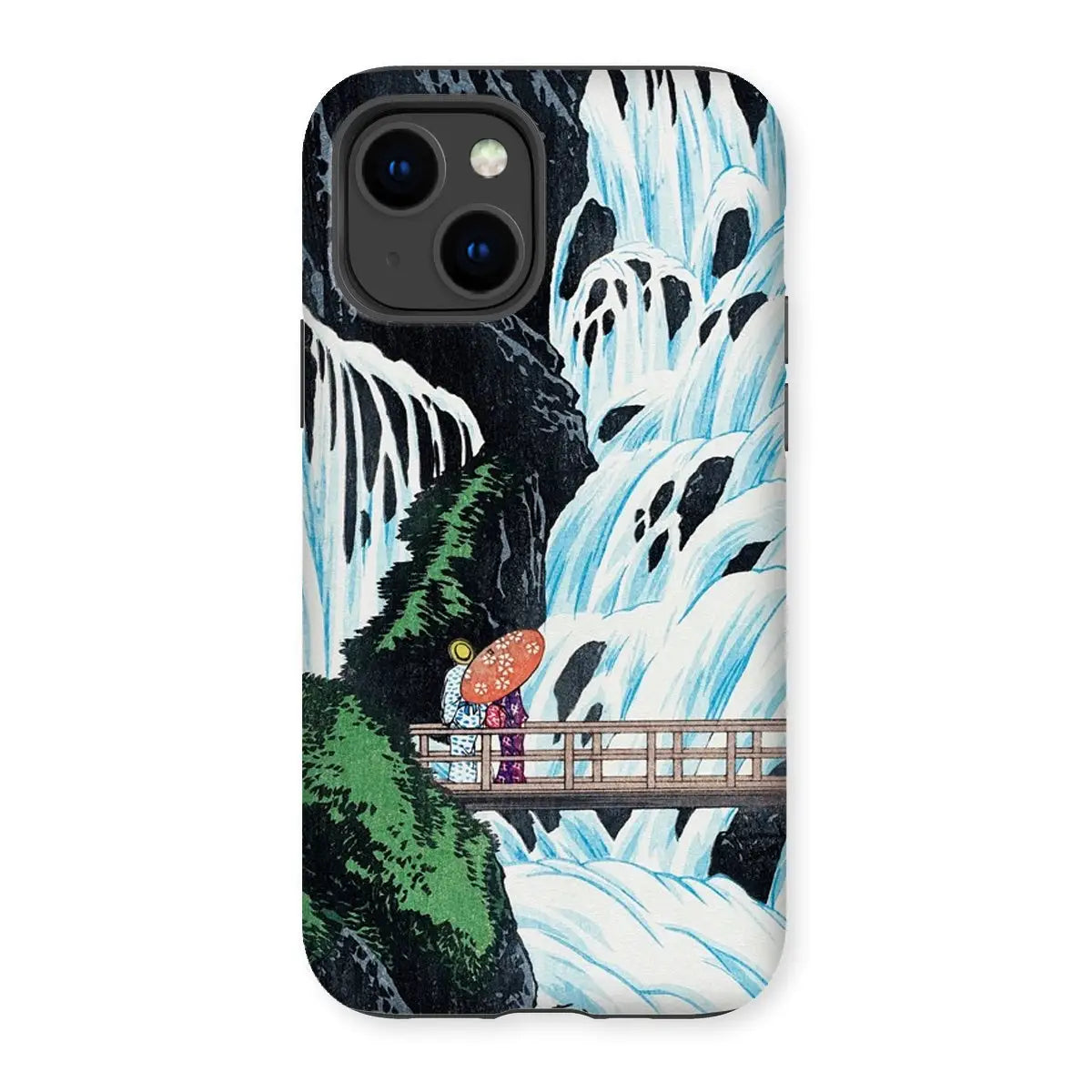 Shiragumo Waterfall - Hiroaki Takahashi Shin-hanga Iphone Case 14 / Matte Mobile Phone Cases