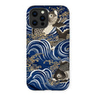 Fukusa and Carp - Japanese Meiji Period Art Iphone Case 12 Pro Max / Gloss Mobile Phone Cases