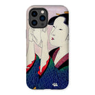 Fumiyomu Onna - Kitagawa Utamaro Iphone Case 14 Pro Max / Matte Mobile Phone Cases