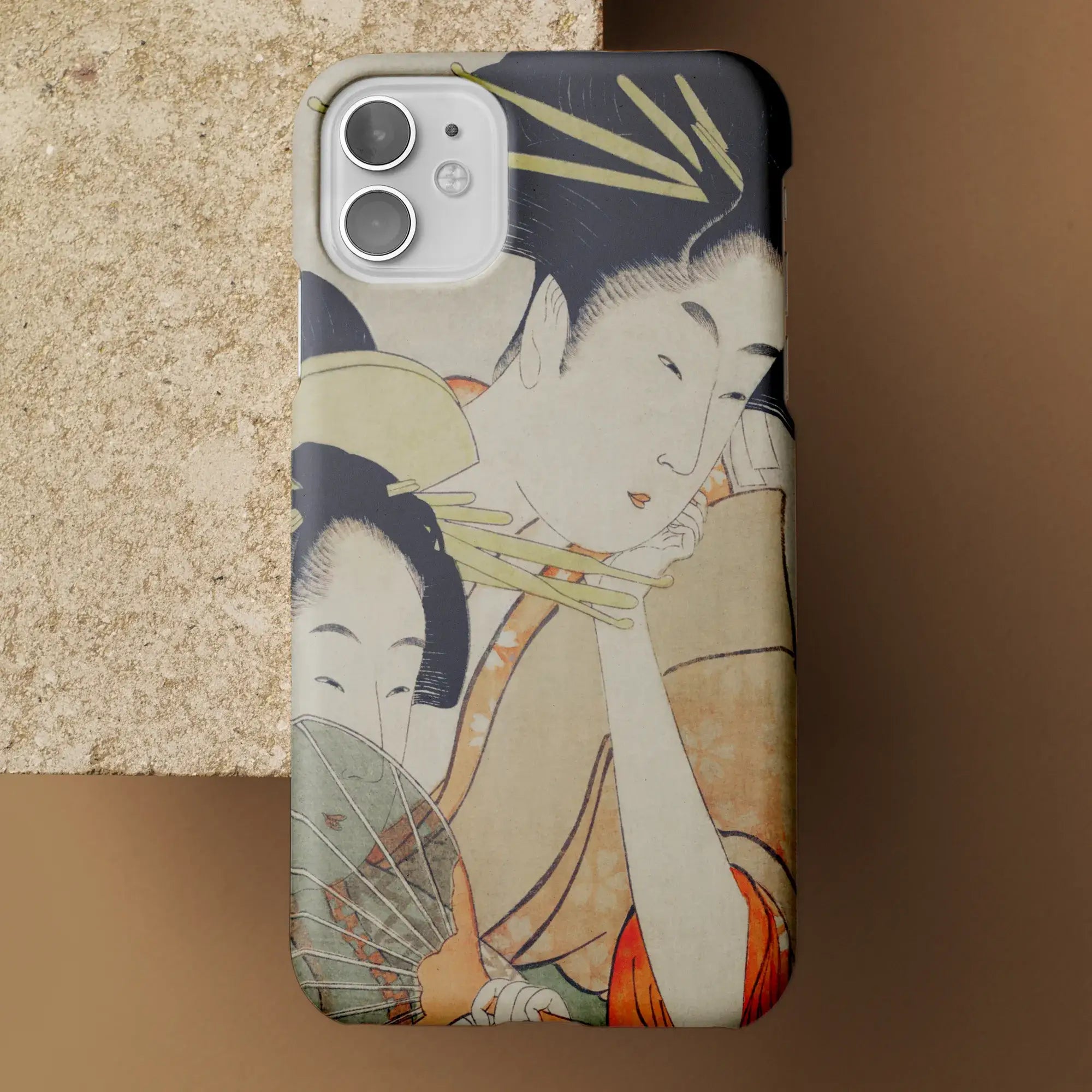 Chojiya - Utamaro Kitagawa Japanese Ukiyo-e Art Iphone Case Mobile Phone Cases