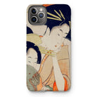 Chojiya - Utamaro Kitagawa Japanese Ukiyo-e Art Iphone Case 11 Pro Max / Matte Mobile Phone Cases