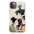 3 Young Men or Women - Utamaro Ukiyo-e Iphone Case 11 Pro Max / Matte Mobile Phone Cases