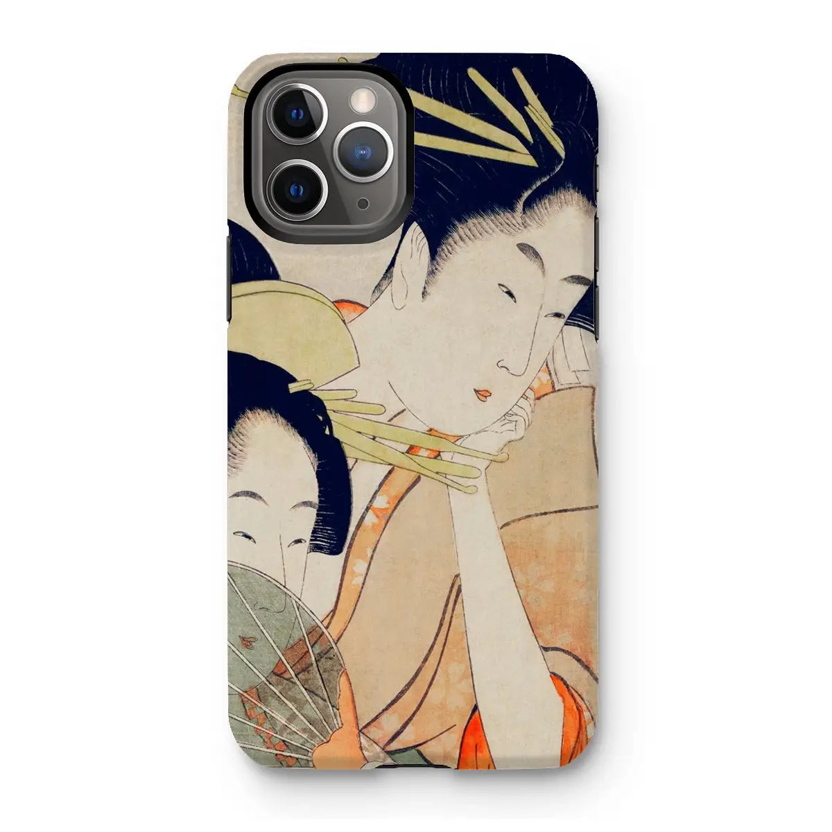 Chojiya - Utamaro Kitagawa Japanese Ukiyo-e Art Iphone Case 11 Pro / Matte Mobile Phone Cases