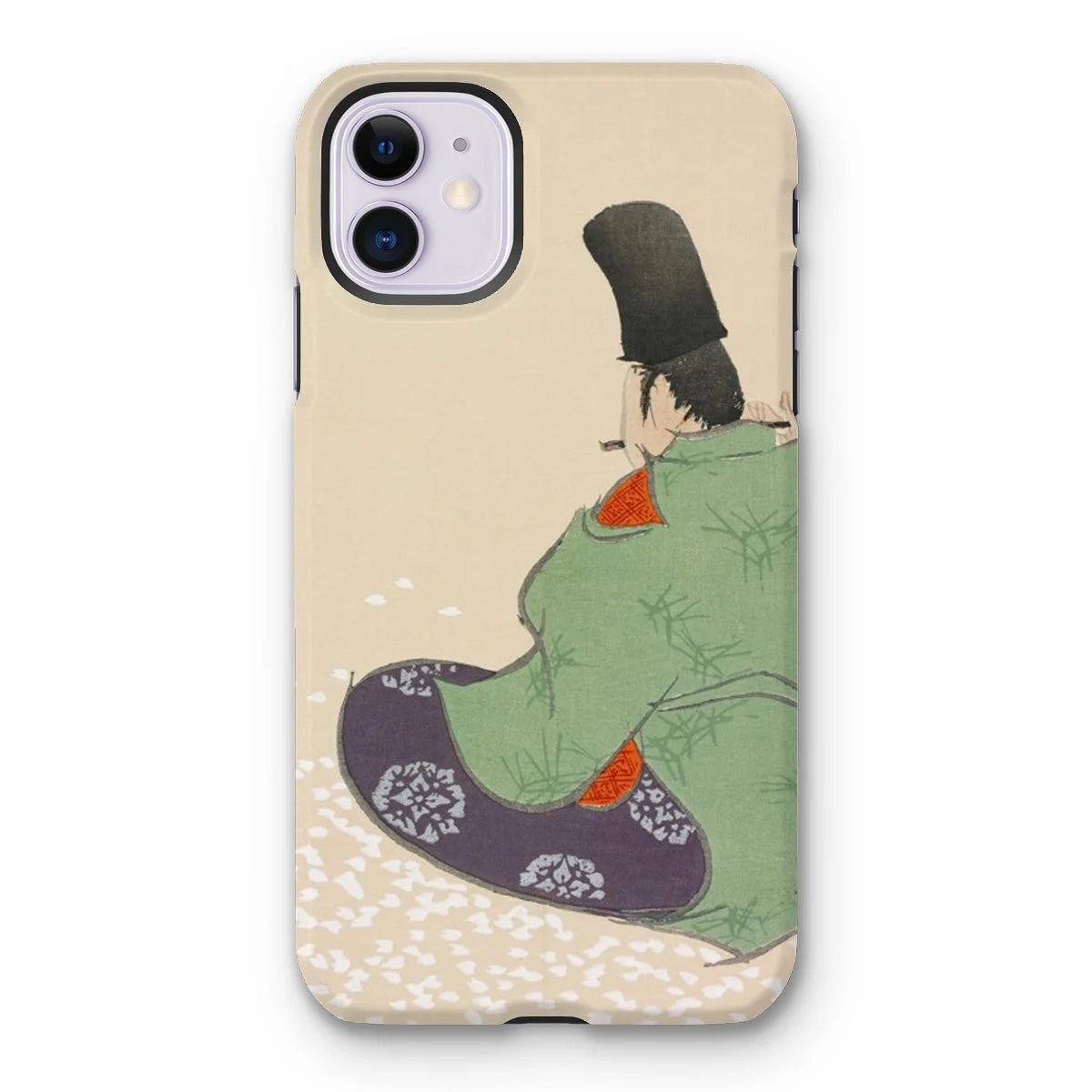 Flute Player - Kamisaka Sekka Art Iphone Case 11 / Matte Mobile Phone Cases