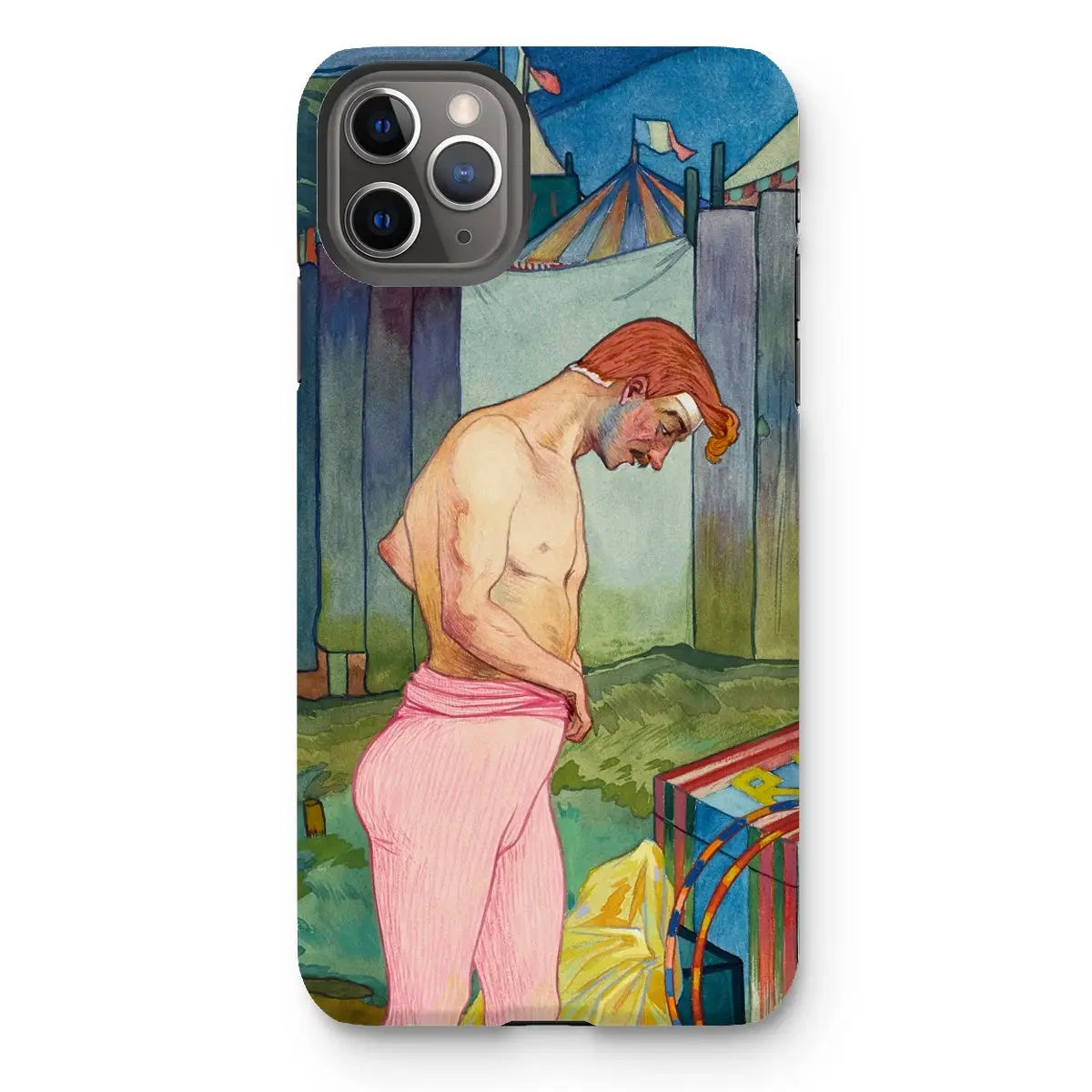 Le Cirque Corvi - Georges De Feure Art Nouveau Iphone Case 11 Pro Max / Matte Mobile Phone Cases