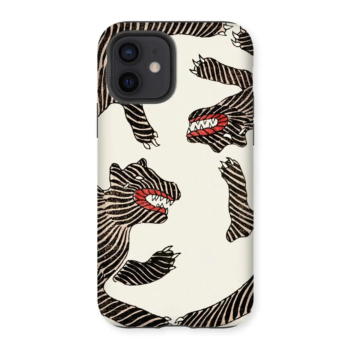 Japanese Woodblock Tiger - Taguchi Tomoki Iphone Case 12 / Matte Mobile Phone Cases