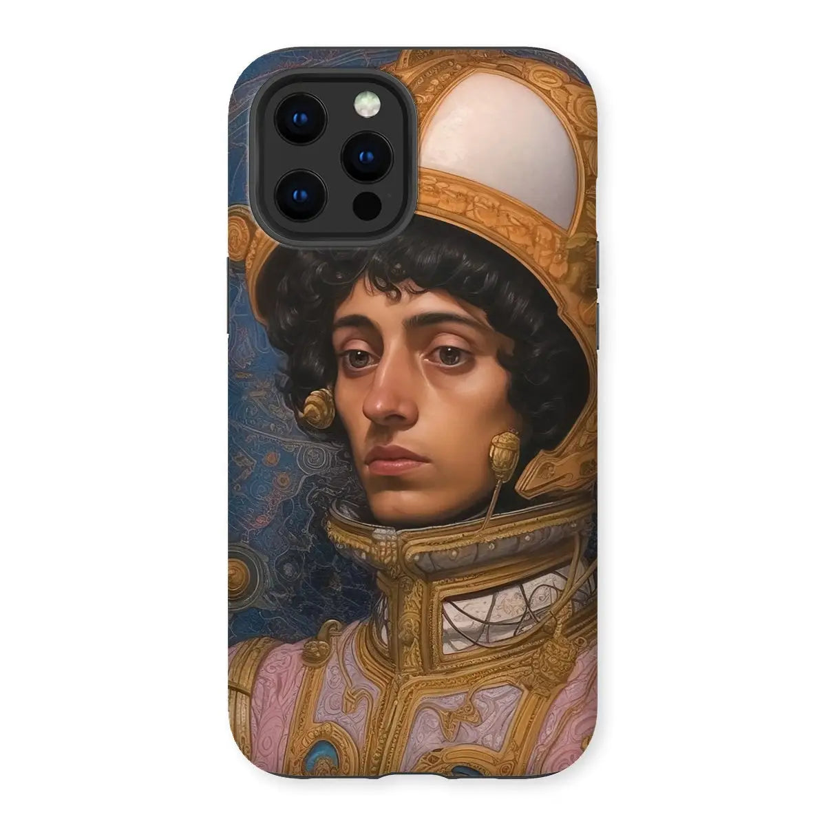 Samir - Muslim Gay Astronaut Iphone Case 13 Pro Max / Matte Mobile Phone Cases